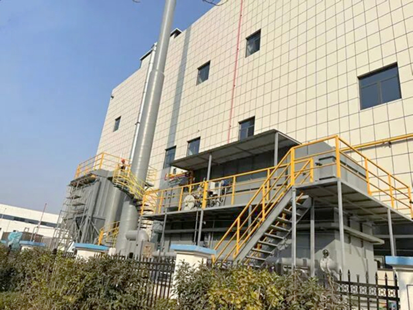 長遠鋰科新能源正極材料中試車間窯爐廢氣處理工程