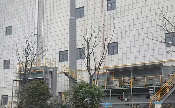 新能源正極材料中試車間窯爐廢氣處理工程案例03