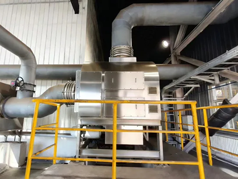 翔福新能源鋰電池負極材料瀝青煙氣處理工程案例