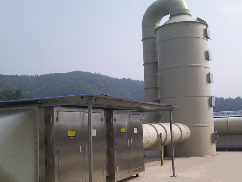 湖州環境衛生管理處餐廚垃圾處理臭氣處理工程